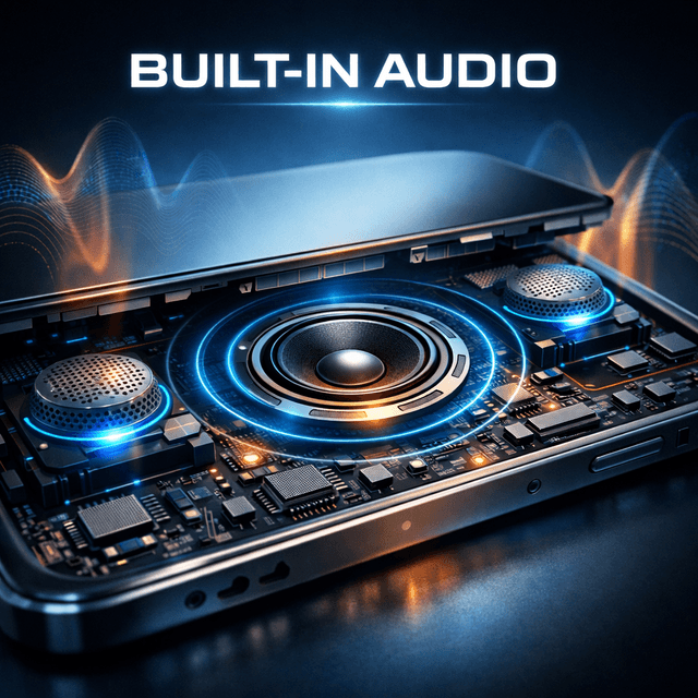 in built audio AI video example