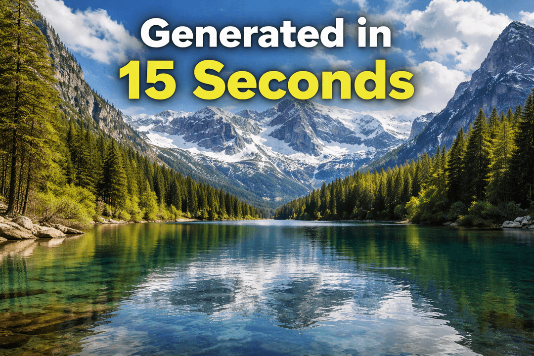 fast video generation example