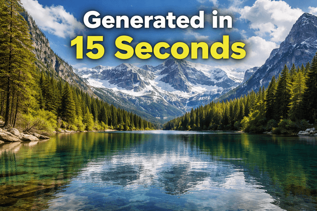 fast video generation example