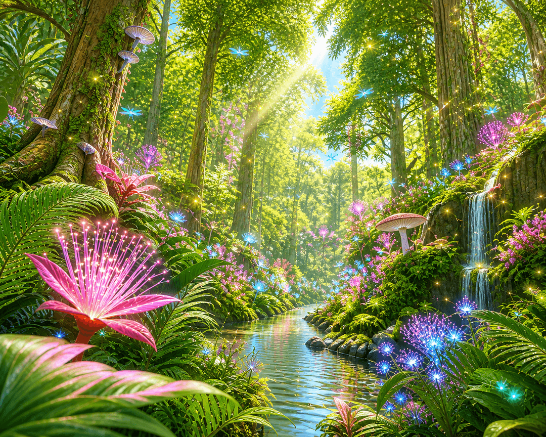 luminiscent forest