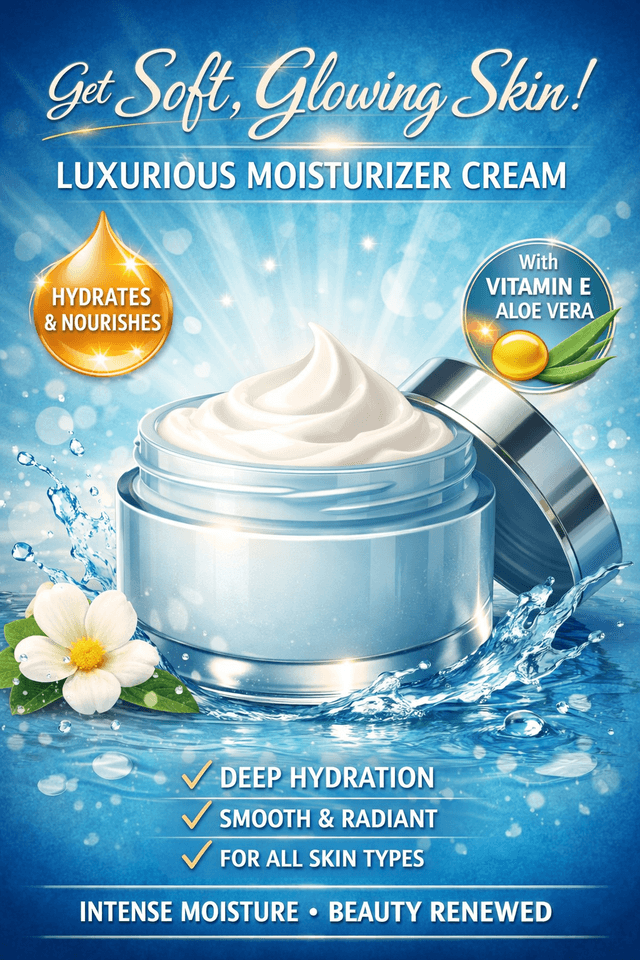 moisterizer cream ad