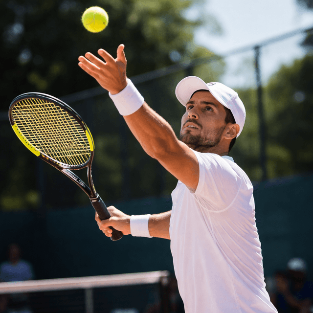 ai realistic motion of tennis player